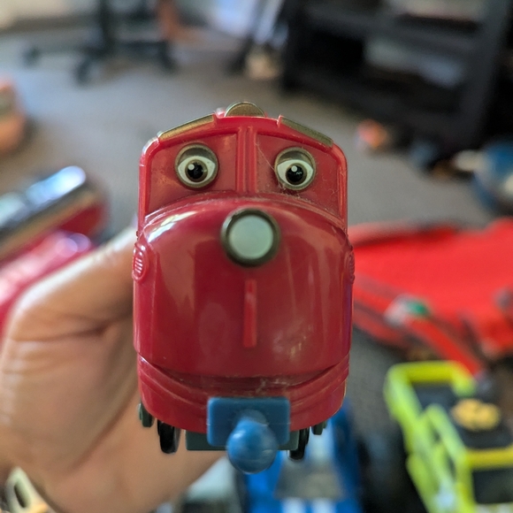 Vintage Battery Operated Chuggington Wilson Train Toy - Picture 2 of 4